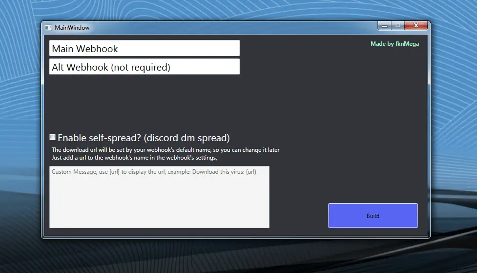 DISCORD RAT WALLET STEALER 2024