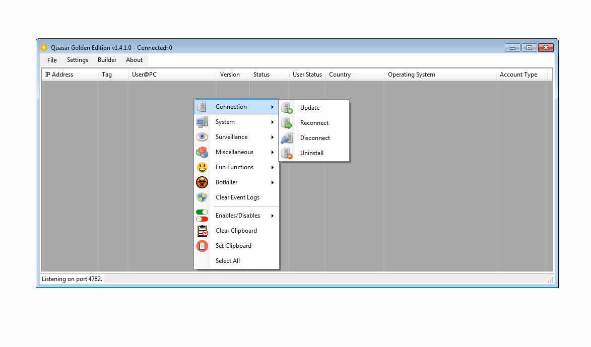 Quasar Rat Golden Edition V 1.4.1.0 1 Quasar Rat Golden Edition V 1.4.1.0
