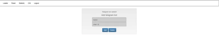 Apolon Loader Telegram WEB panel 2023