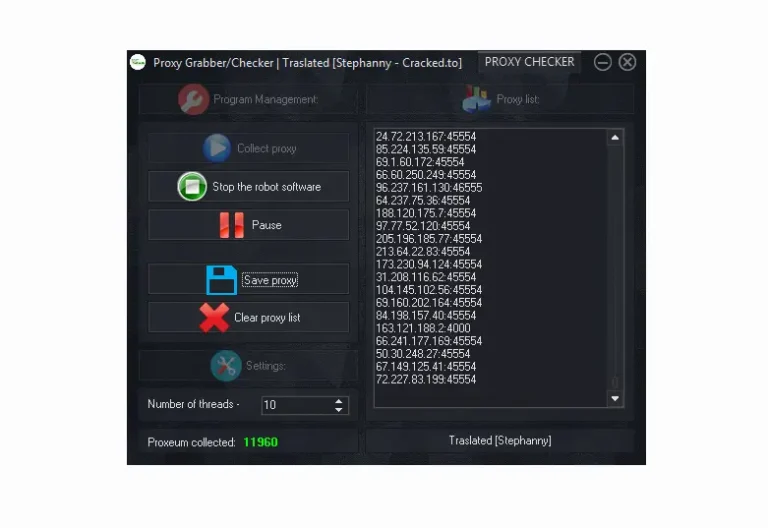 Proxy Grabber and Proxy Checker 2025