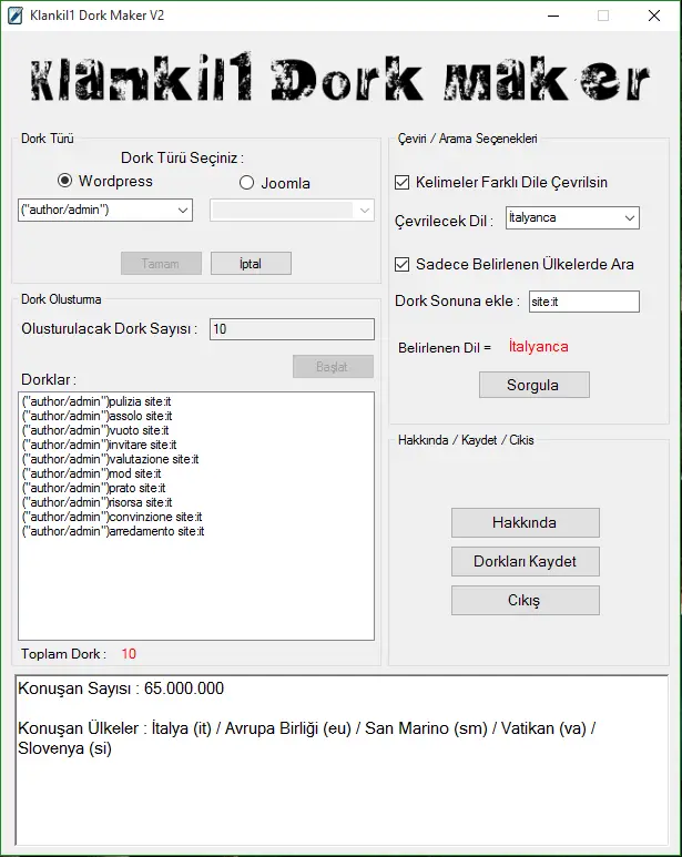Klankil1 Dork Maker V2