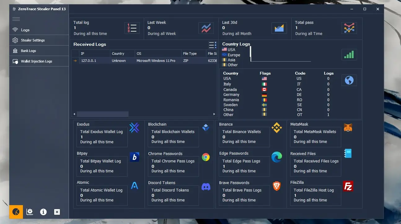 ZeroTrace Stealer 13