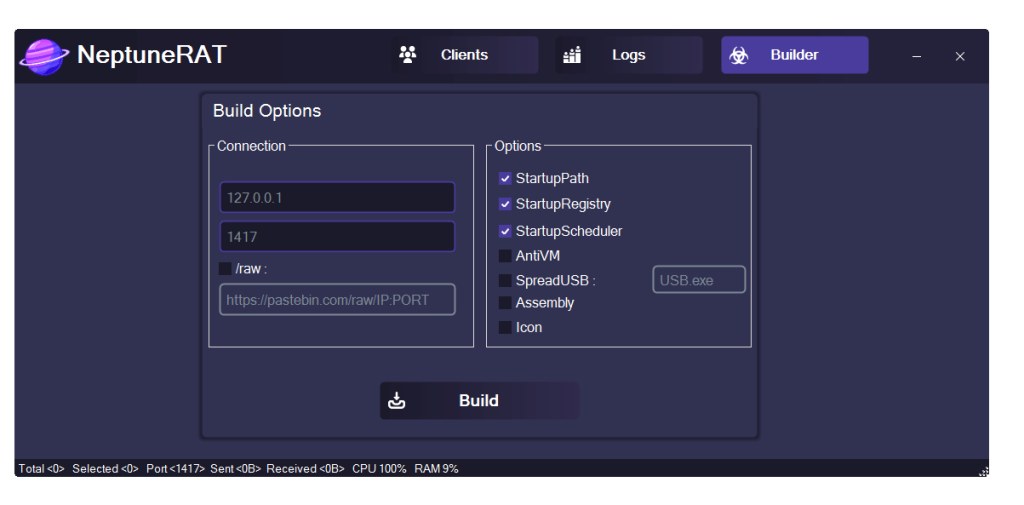 NeptuneRAT V2.0 1 2 9