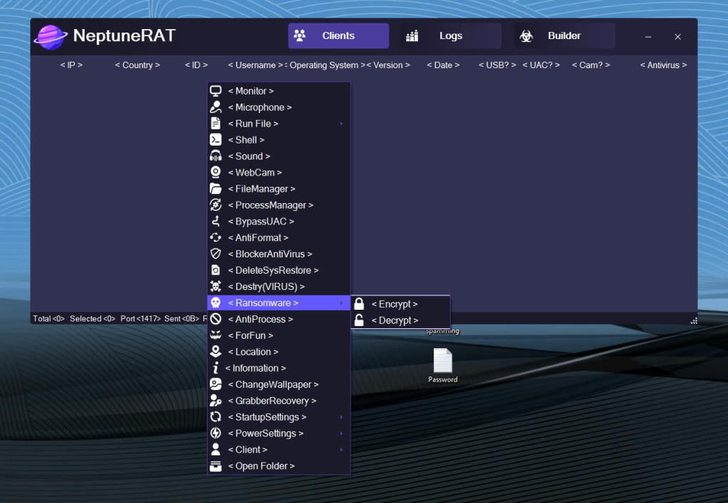 NeptuneRAT V2.0 3 4 9