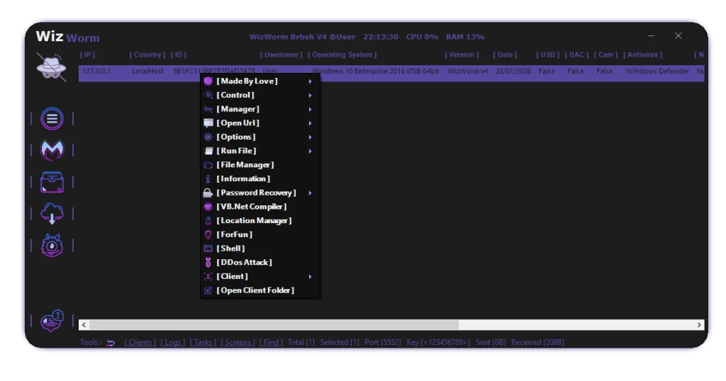 WizWorm RAT V4.0 5 6 2