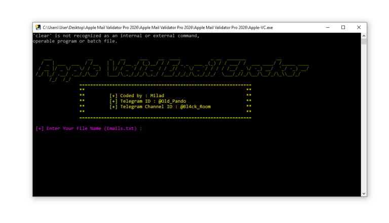 Apple Valid Email Checker 2026