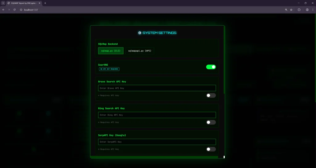 SQLMAP SKYNET Autonomous AI v1.2.0 3 4