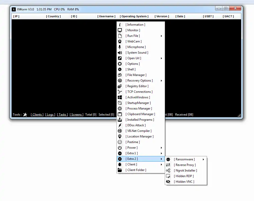 XWORM V 3.0 Cracked 1 Screenshot 2 6
