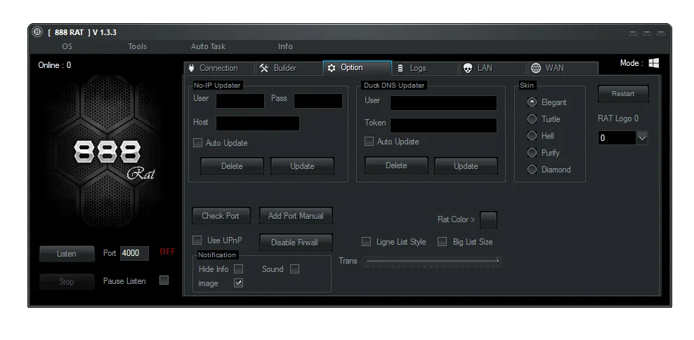 888 RAT v1.3.3 Cracked 2 Screenshot 3 1