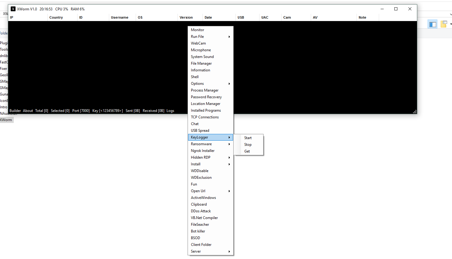 hacking tools 2 XWorm V 1.0 Cracked