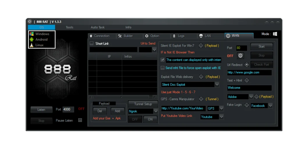 888 RAT v1.3.3 Cracked 7 Screenshot 8
