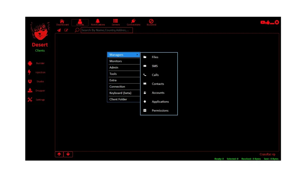 Desert Rat 2026 7 Client Manager