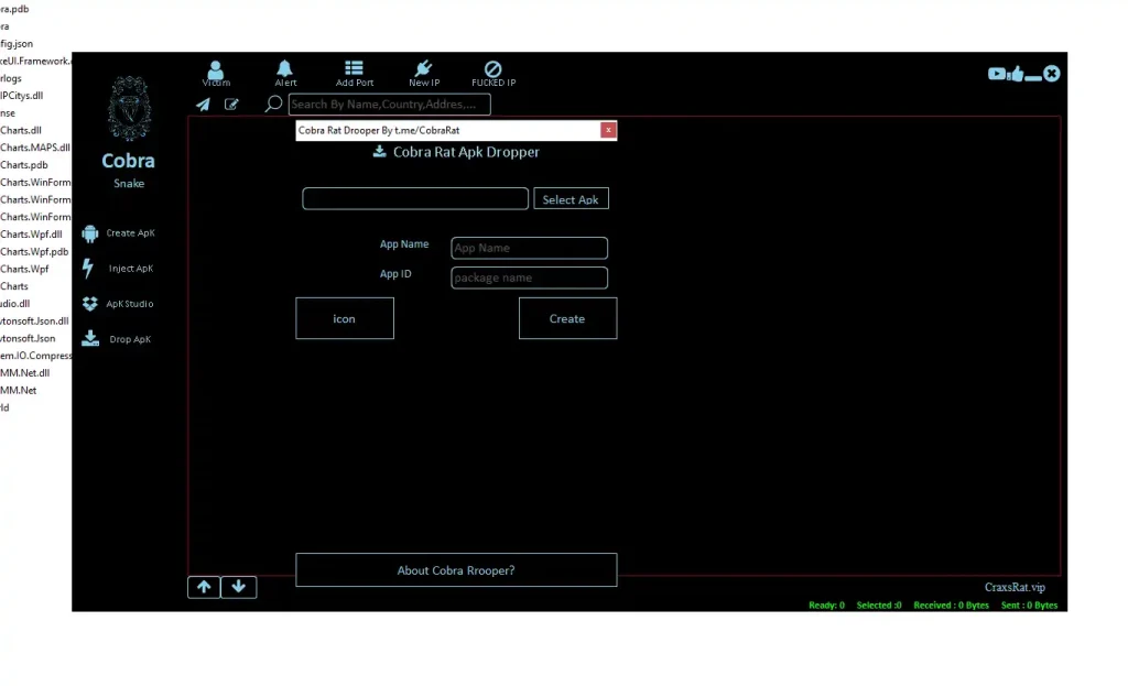 Cobra RAT 2026 1 apk dropper 1