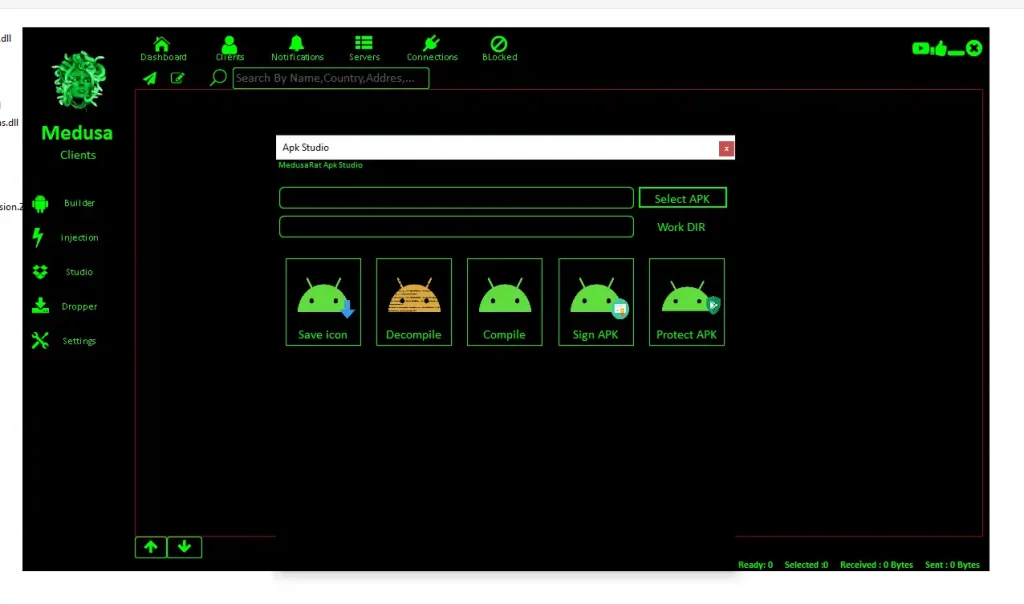 Medusa RAT 2026 3 apk studio