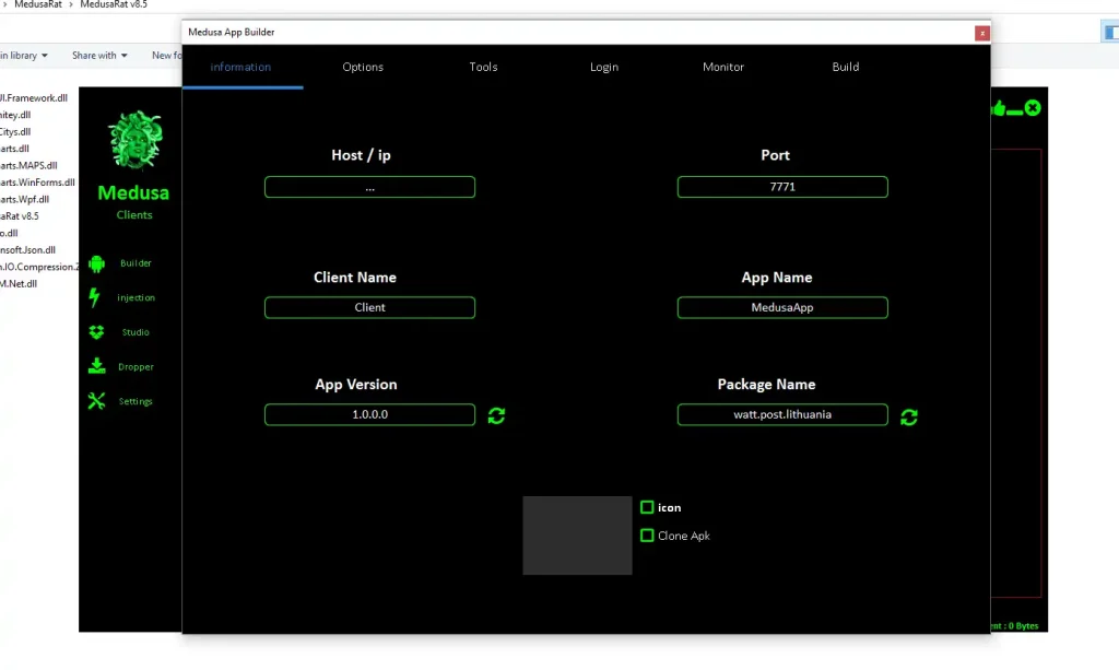 Medusa RAT 2026 1 builder 2