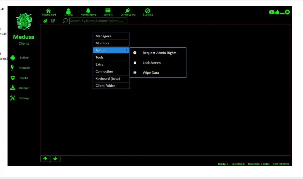 Medusa RAT 2026 6 elevation access