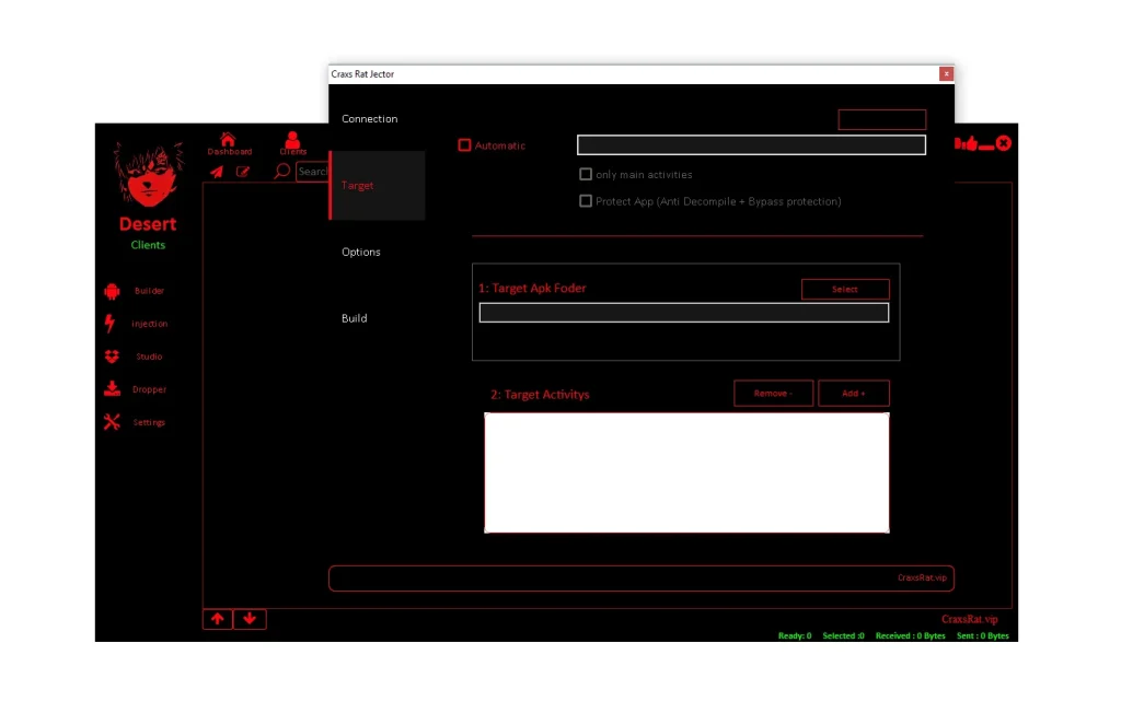 Desert Rat 2026 12 injection target