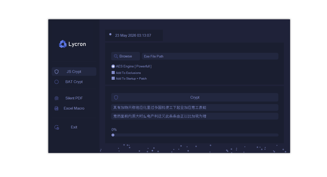 hacking tools 1 Lycron Crypter 2026 Cracked