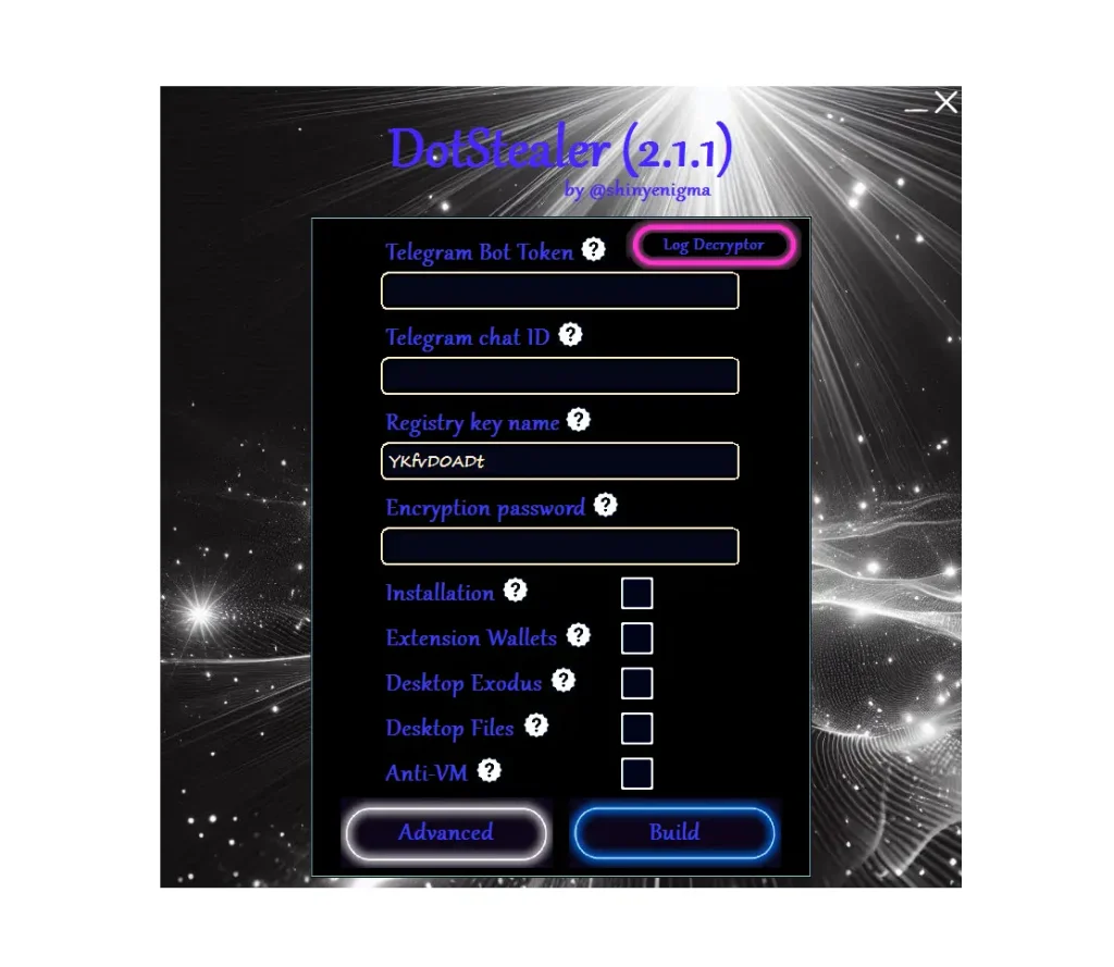 DotStealer 2.1 2 Screenshot 2